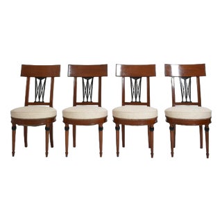 Neo-Classical Chairs, 1920s, Set of 4 For Sale