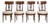 Neo-Classical Chairs, 1920s, Set of 4 For Sale