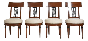 Neo-Classical Chairs, 1920s, Set of 4