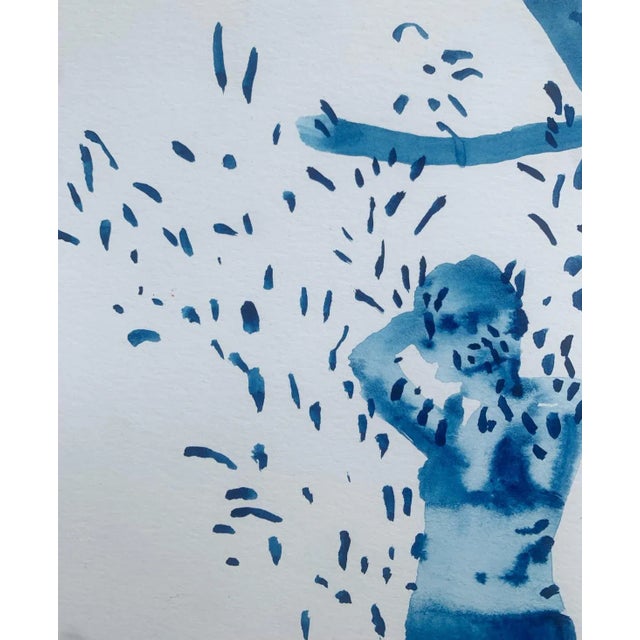 Hanna Ilczyszyn, Hot, Watercolour, 2022 For Sale - Image 4 of 6