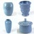 Ceramic Top 20 Shades of Cornflower Vintage Ceramics Instant Collection For Sale - Image 7 of 18