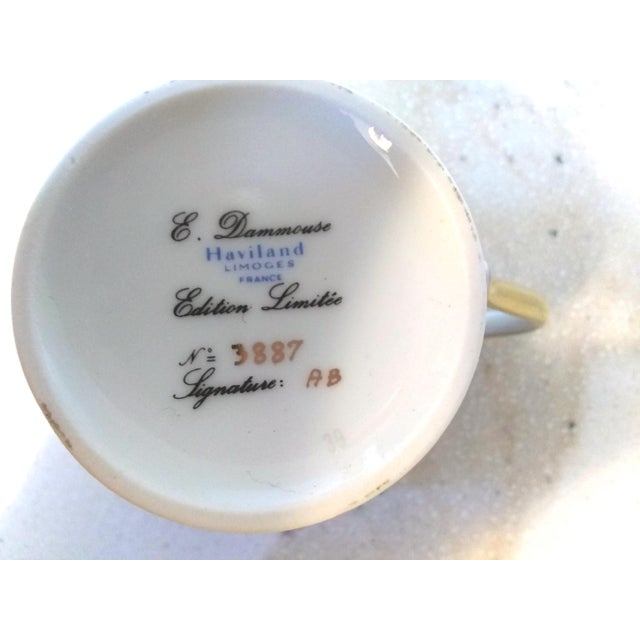 Vintage Haviland Dammouse Limoges France Edition Limitee Tea Cups and Saucers 4 Pieces Chairish
