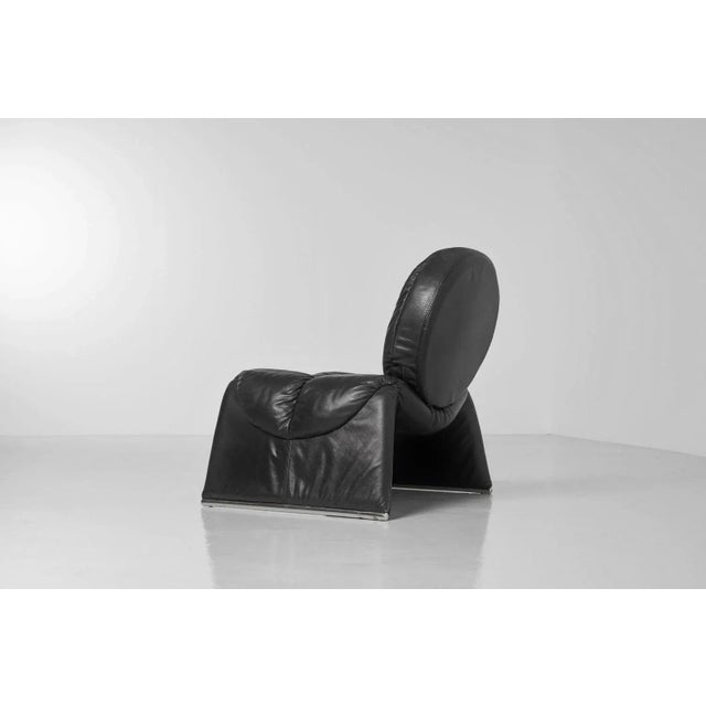 Calypso Lounge Chair by Vittorio Introini for Saporiti, 1979 For Sale - Image 3 of 13