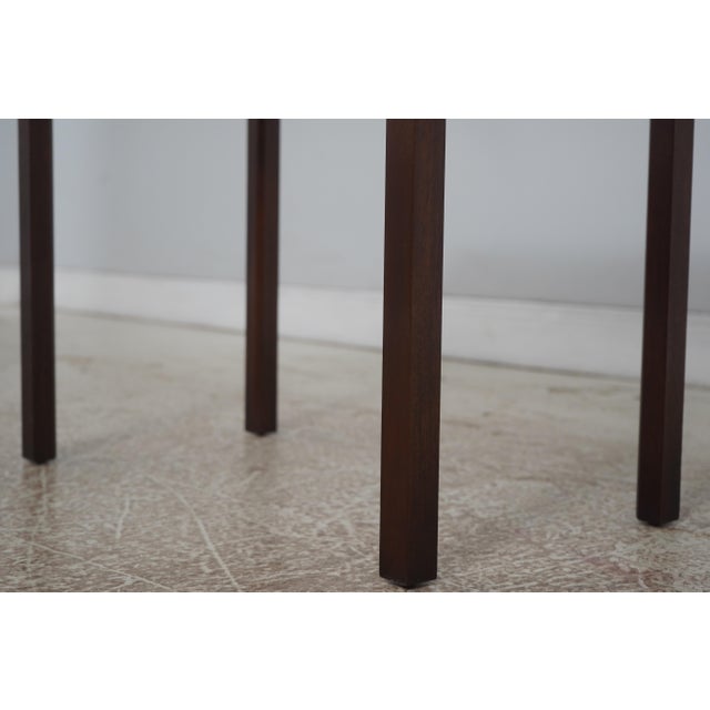 Kittinger Colonial Williamsburg 1 Drawer Mahogany Table For Sale - Image 10 of 18