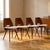 Vintage Chairs Tatra Pravenec Gentleman Mid-20th Century, Czechoslovakia, 1950s, Set of 4 For Sale - Image 9 of 9