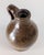 19th Century Rustic American New England Redware Miniature Ovoid Jug For Sale - Image 9 of 17