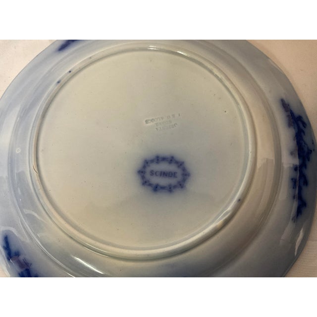 Early 19th Century J & S Alcock Circa 1845 Plates- Set of 6 For Sale - Image 5 of 6