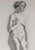 Antique Realist Graphite Nude Female Figure Study by Anne Neumark 1928 For Sale - Image 4 of 6
