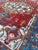 Late 20th Century Serapi Style Wool Rug 288x361 Cm – Red and Blue Oriental Medallion Persian Area Carpet For Sale - Image 5 of 18