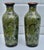 Vtg. Pair of Baum Bros Formalities Vase W/Floral & Butterfly Details For Sale - Image 10 of 14