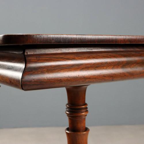 Wood Small Antique Table Wood with Drawer, Italy, 19th Century For Sale - Image 7 of 13