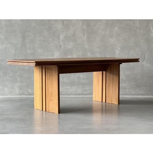 Vintage Elm Table from Maison Regain For Sale - Image 6 of 13
