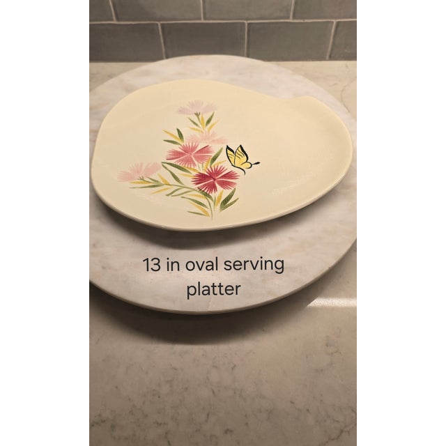 1950s Mid Century Modern Red Wing Pink Spice Collection - 53 pieces For Sale - Image 13 of 18