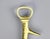 Traditional Vintage Gold Metal Deer Antler Bottle Opener For Sale - Image 3 of 3