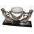 Art Deco Lady Lamp Silvered Bronze Alabaster Shade For Sale In Los Angeles - Image 6 of 18
