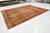 1930s Antique Room Size Orange Wool Rug Persian Overdyed With Allover Pattern For Sale - Image 5 of 11