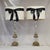 Vintage Crystal and Brass Column Table Lamps - Style of William Kessler Baccarat For Sale - Image 15 of 17