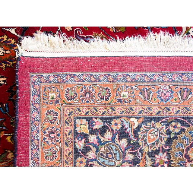 Mid 20th Century Persian Meshed Rug For Sale - Image 14 of 15