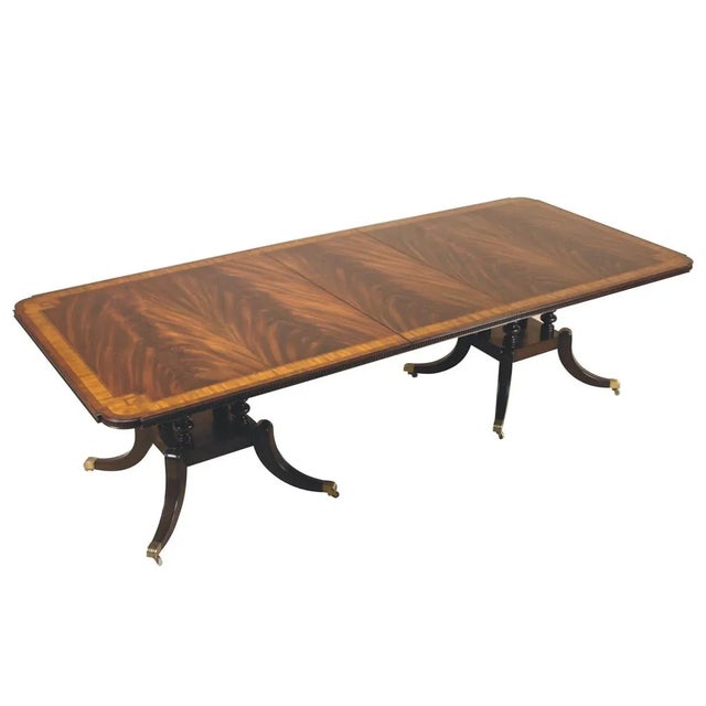 Not Yet Made - Made To Order Maitland-Smith Greek Key Dining Table For Sale - Image 5 of 5