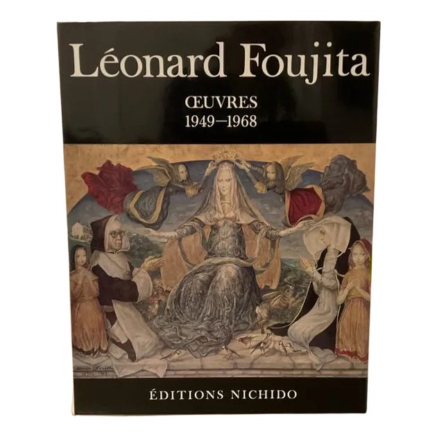 Foujita Artworks Nichido Edition Book For Sale