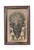 African Craved Tribal Punu Gabon Styled Mounted Mask For Sale - Image 13 of 13
