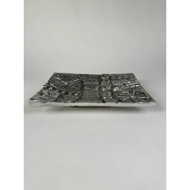Late 20th Century Late 20th Century Modernist Platter by Donald Drumm For Sale - Image 5 of 7