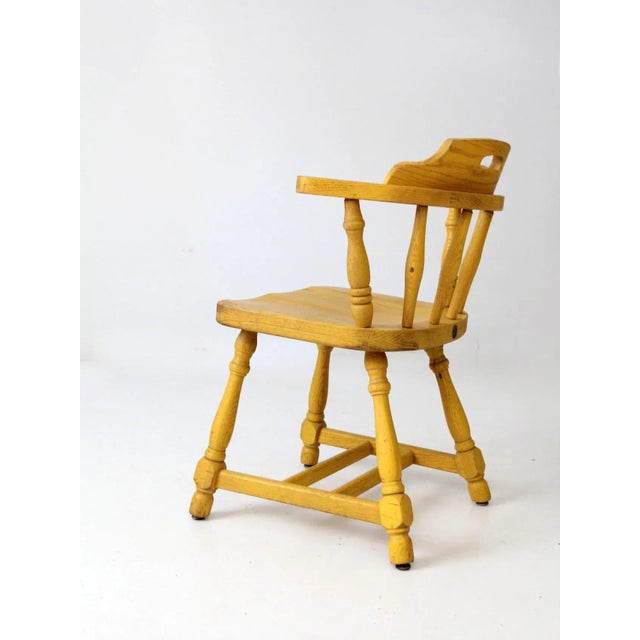 Mid-Century Buckstaff Captains Chair For Sale - Image 10 of 12