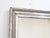 Antique Wide Molding Silverleaf Mirror For Sale - Image 4 of 5
