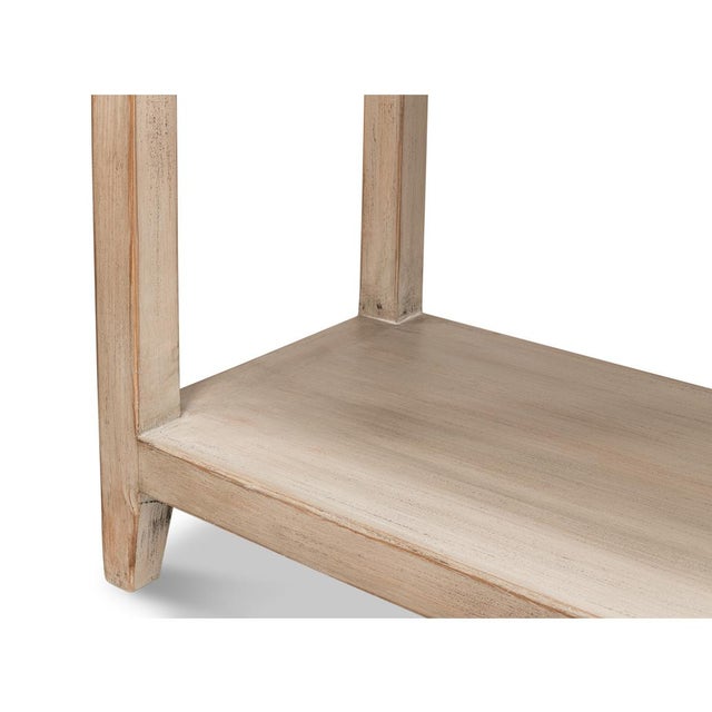 Modern Farmhouse Console Table For Sale - Image 10 of 11