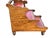 Mid 19th Century Antique English Bed Steps, Commode. Side Table For Sale - Image 5 of 15