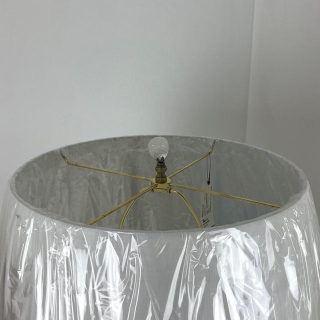 Vintage Carved Natural Alabaster Floral Lamps - a Pair For Sale - Image 12 of 12