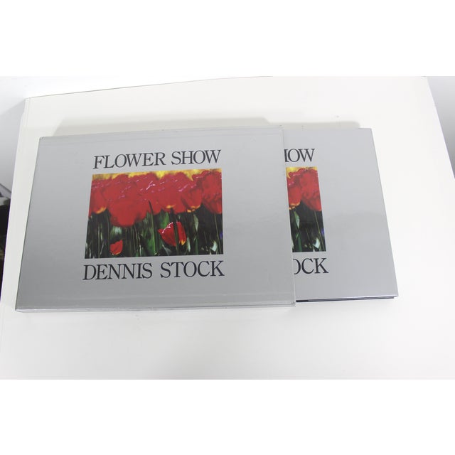1980s 1986 Flower Show by Dennis Stock Hardcover Hard Cover Book in Case, Gift for Art Lover, Coffee Table, Bookshelf Styling, Shelf Rizzoli For Sale - Image 5 of 10