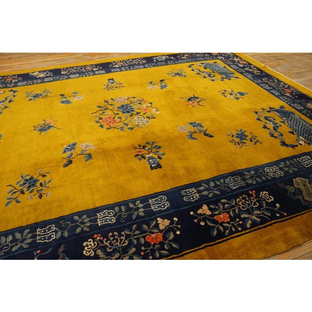 Early 20th Century Chinese Peking Carpet ( 10' x 13'6" - 305 x 412 ) For Sale - Image 11 of 11