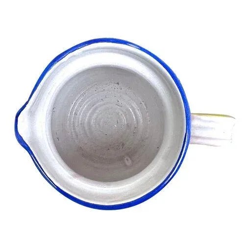 Deruta Vintage Italian Lemon & Acanthus Leaf Pitcher For Sale - Image 4 of 6