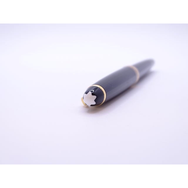 Black Meisterstuck 149 Fountain Pen in 14k Gold from Montblanc, 1980s For Sale - Image 8 of 18