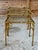 Mid-20th Century Regency Gilded Faux Bamboo Metal Nesting Tables-Set of Three For Sale - Image 9 of 12
