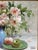 Late 20th Century Impressionist Floral Still Life Painting of Peonies and Apples For Sale - Image 9 of 12