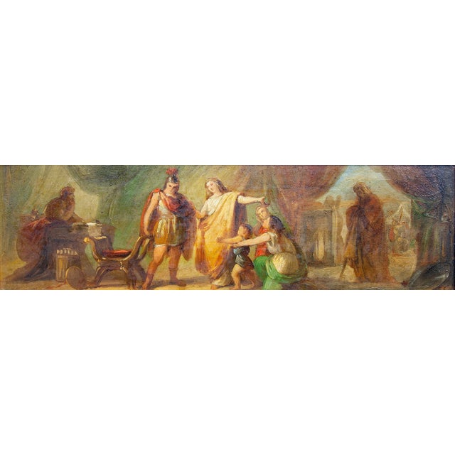 Pair of Roman scenes attributed to Annibale Gatti. Inscribed on reverse "A Gatti". 19th century. Oil on board. Paintings...