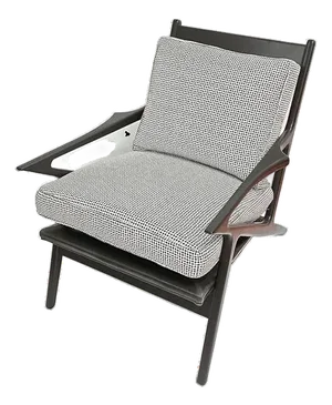 Vintage Mid-Century Modern Style Lounge Chair