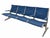 Metal Tandem Sling Airport Seating Bench by Charles & Ray Eames for Herman Miller, 1962 For Sale - Image 7 of 7