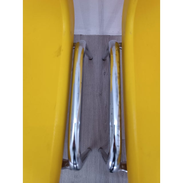 Metal Hélène Chairs from Bericoplast, 1990s, Set of 3 For Sale - Image 7 of 17