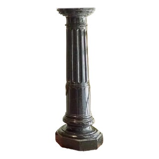 Marble Column from a French Chateau, 1840 For Sale