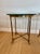 Vintage Italian Brass and Glass Round Side Tables - A Pair For Sale - Image 4 of 18
