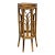 Vintage Scorched Bamboo Plant Stand For Sale