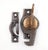 Antique Eastlake style window sash lock made of cast iron with a brass lever. The original mounting screws are not...