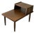Mid-Century Modern Walnut Two-Tier End / Side Table For Sale