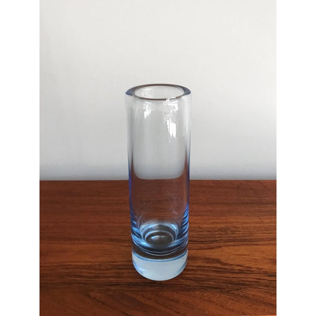 Blue Scandinavian Vases by Per Lütken for Holmegaard, 1960s, Set of 3 For Sale - Image 8 of 12