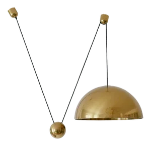 Solan Counter Balance Pendant Lamp by Florian Schulz, 1980s