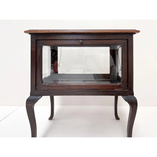 Antique Tea Display Cabinet For Sale - Image 4 of 13