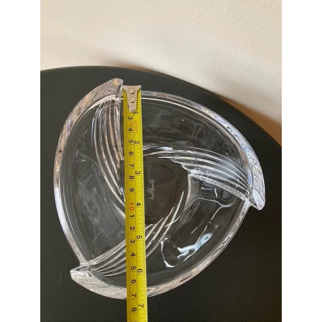 Art Deco German Art Deco Crystal Glass Bowl Catchall or Ice Bucket by Rosenthal, C Mid 20th Century For Sale - Image 3 of 12